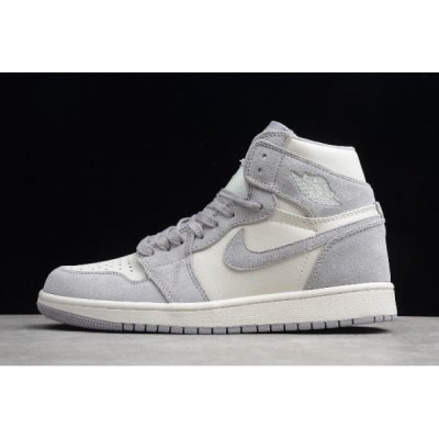 Nike Air Jordan 1 Retro High Premium Beyaz Basketbol Ayakkabısı Türkiye - 9D9R6T0F